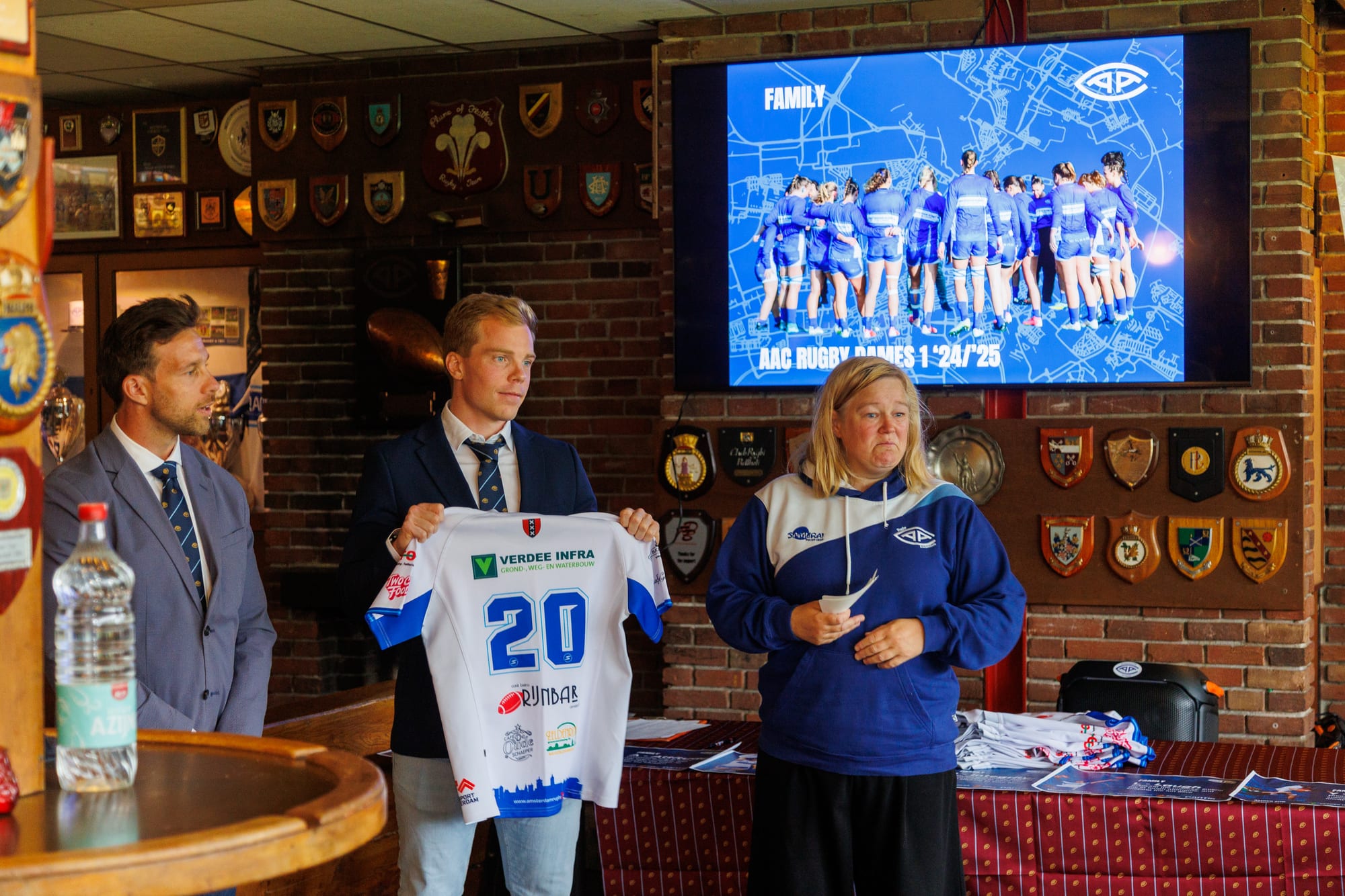 AAC mark the women’s first team in the clubhouse